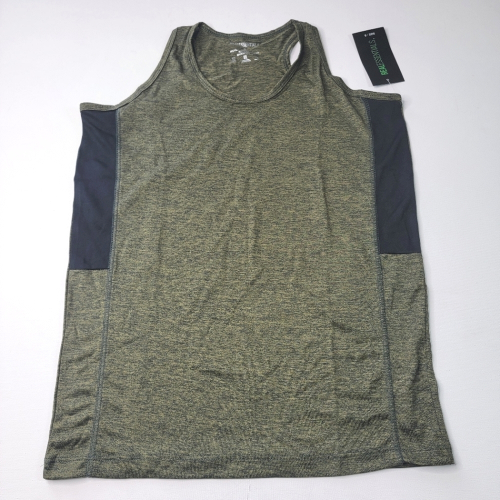 5 Pack Real Essentials Racerback Dry Fit Tank Top - Picture 8 of 11